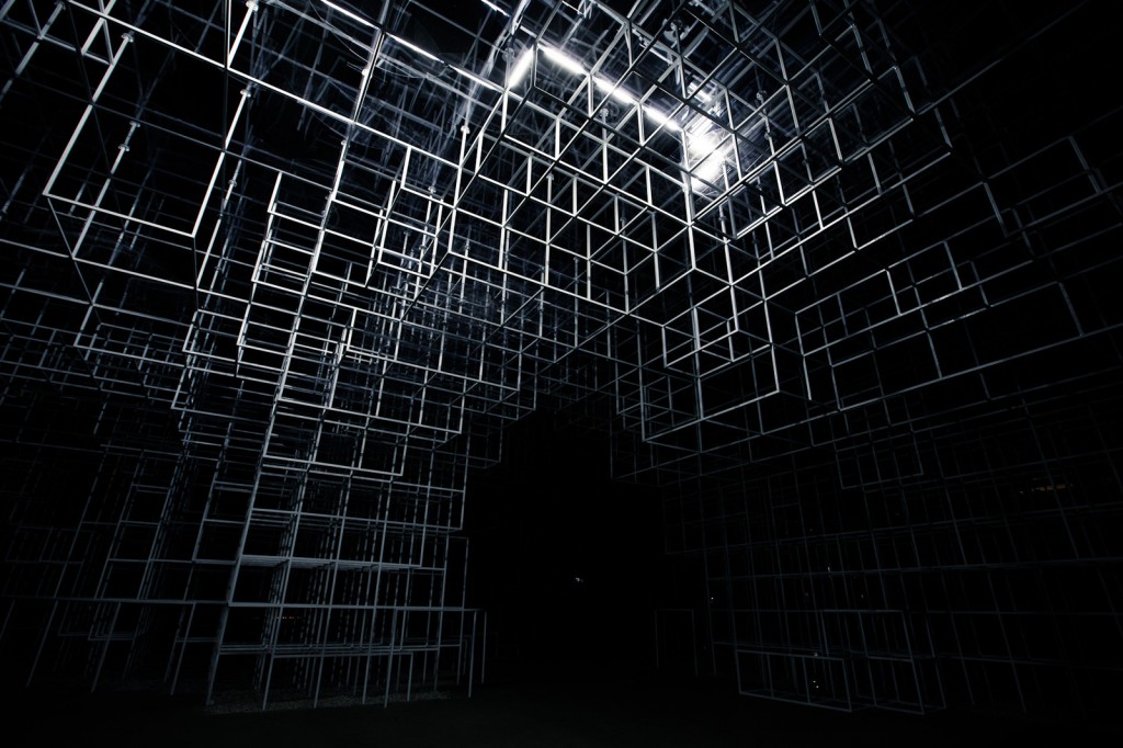 Serpentine Gallery intervention &copy; United Visual Artists