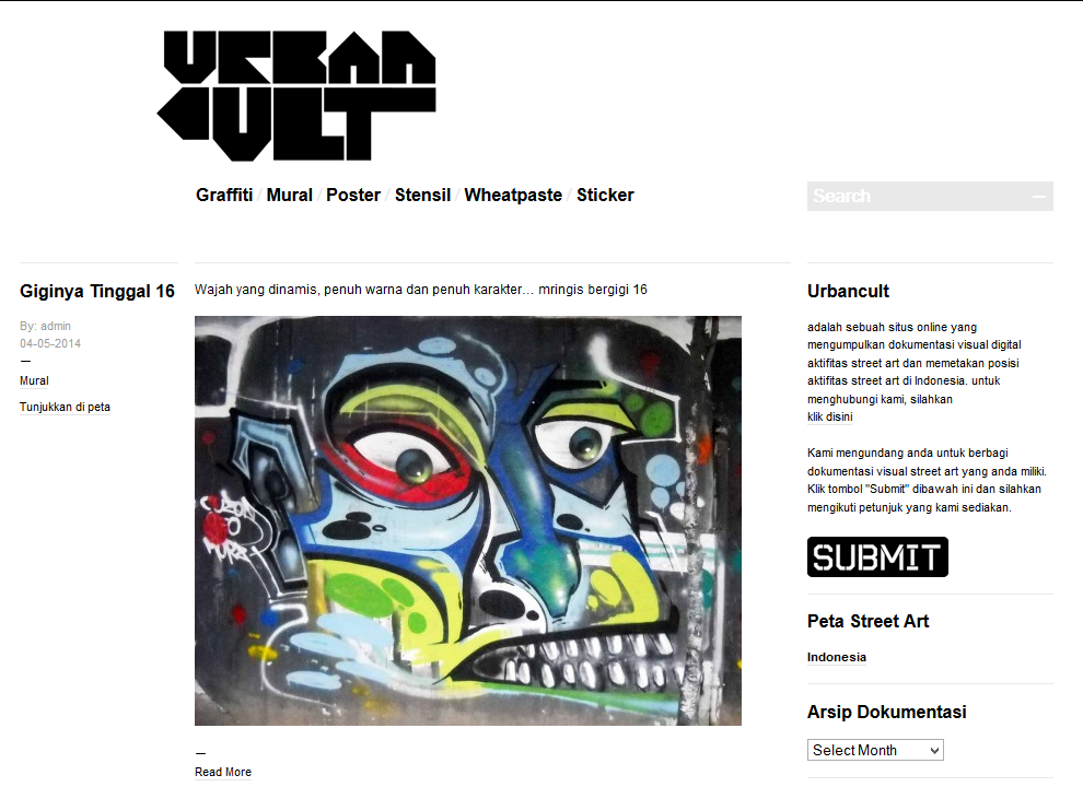 Urbancult - Street art in Indonesia &copy; urbancult.net