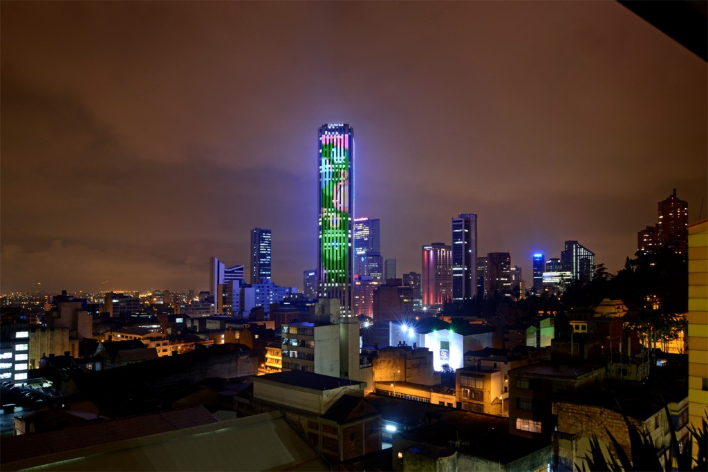 Colpatria tower. &Copy; Steven King, Philipps proyectos Colombia