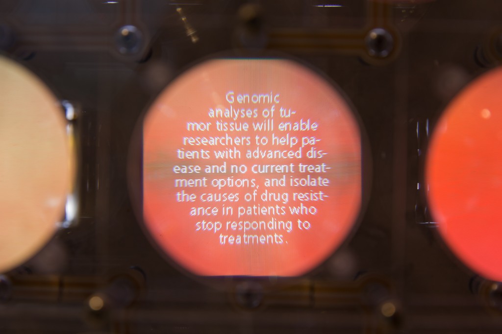 Discovery wall - media installation © Hirsch & mann | Squint/Opera
