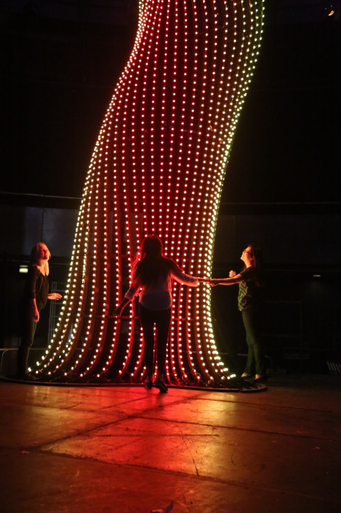 Arboreal Lightning - Art installation at the Camden Roundhouse © Alex Haw - Atmos